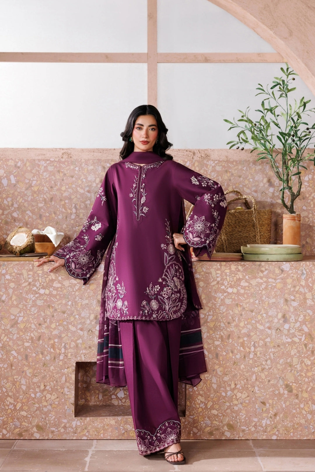 WINTER DHANAK UNSTITCHED-IZNIK HB#042