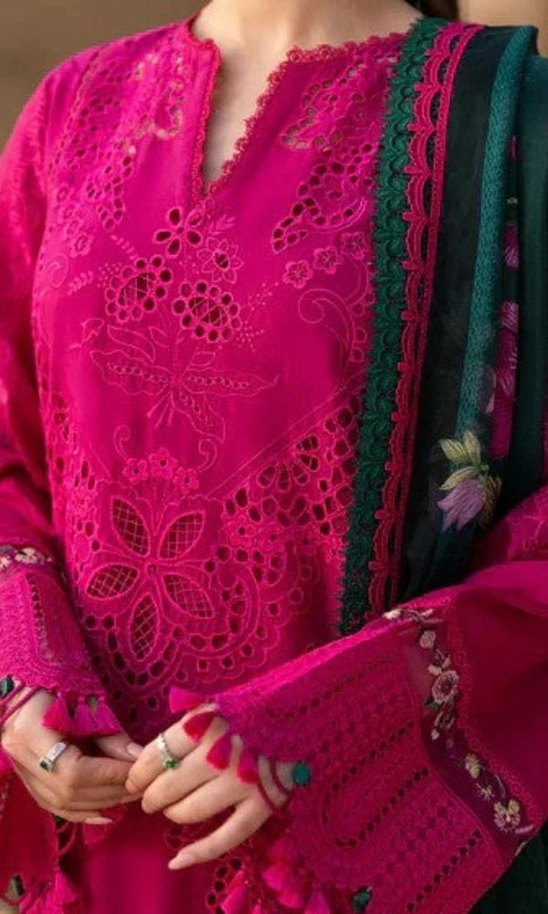 Saira Rizwan Unstitched Dhanak 3pcs B#006