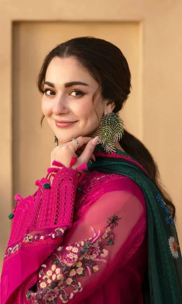 Saira Rizwan Unstitched Dhanak 3pcs B#006