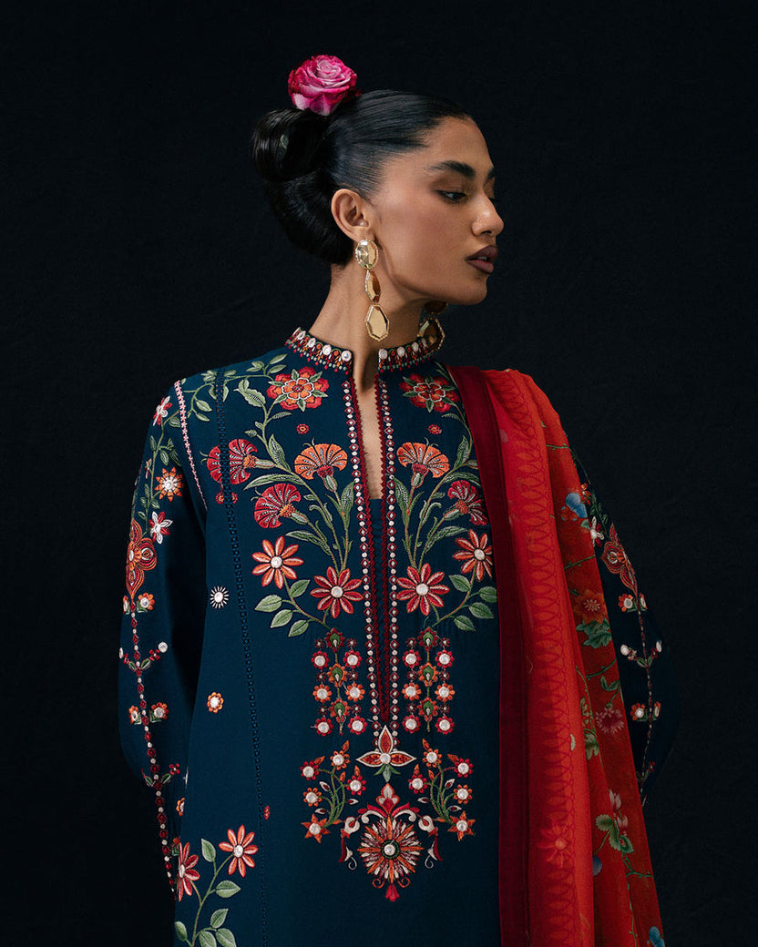 HUSSAIN REHAR Unstitched Dhanak 3pcs M#20
