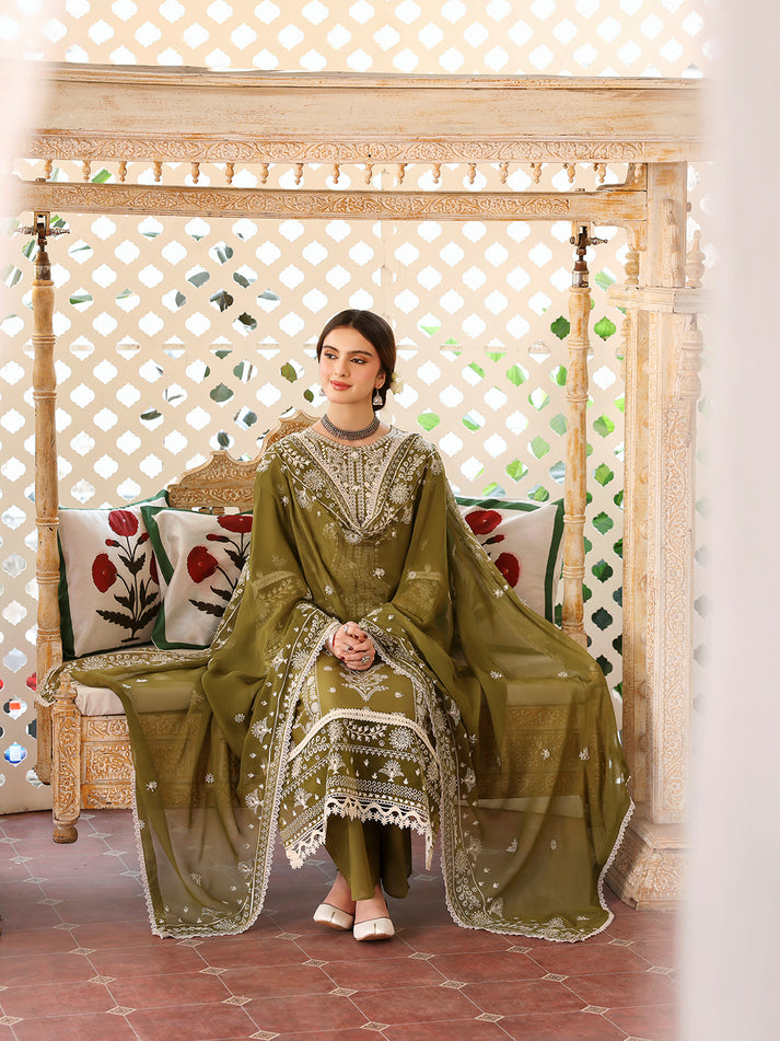 WINTER DHANAK UNSTICHED-NOOREY HB#034