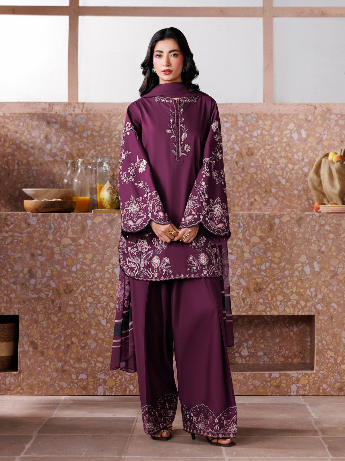 WINTER DHANAK UNSTITCHED-IZNIK HB#042