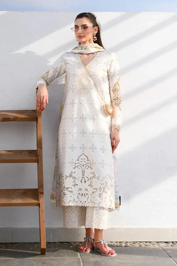 ZAIB Unstitched Dhanak 3pcs B#008