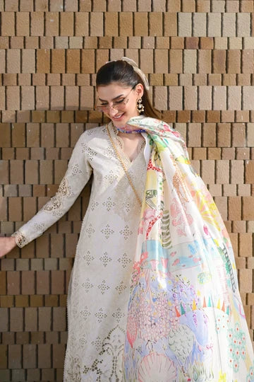ZAIB Unstitched Dhanak 3pcs B#008