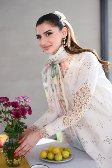 ZAIB Unstitched Dhanak 3pcs B#008