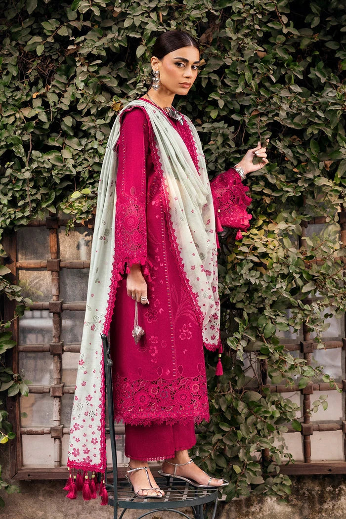 Shahkaar by Jazmin Unstitched Dhanak 3pcs B#012