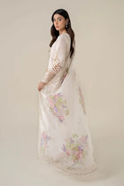 OFF WHITE  MARIA.B Unstitched Dhanak 3pcs B#014
