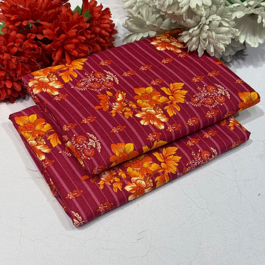 POLO COTTON PRINTED 2PC [ SALE OFFER ] PC-33