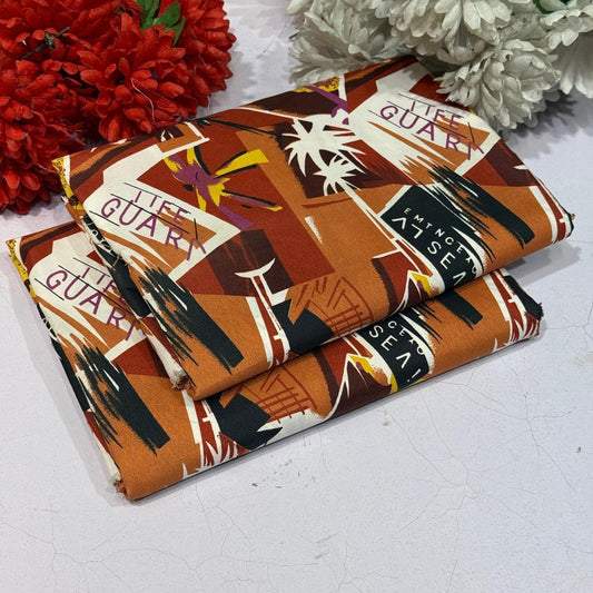 POLO COTTON PRINTED 2PC [ SALE OFFER ] PC-31